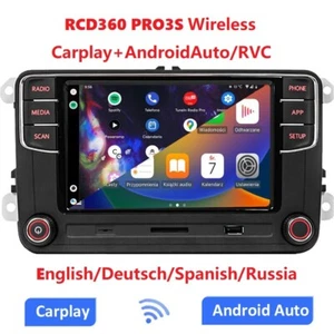 Deutsch Autoradio RCD360 PRO2 RCD330 Carplay Android Auto BT Für VW GOLF PASSAT - Bild 1 von 12
