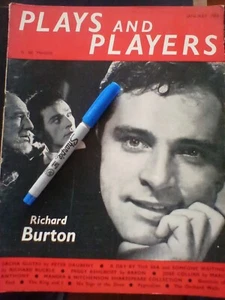 Richard Burton Sybil Thorndike Theatre vintage magazine 1954 - Picture 1 of 5