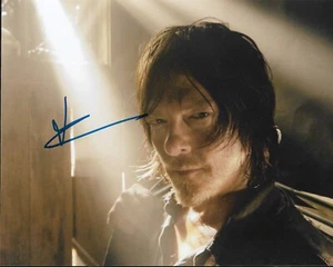 Norman Reedus signed Autogramm Walking Dead 8x10 Boondock Saints, Daryl Dixon - Bild 1 von 1