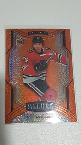 2020-21 Upper Deck Allure Orange Slice #125 Nicolas Beaudin RC SL@MDD - Picture 1 of 2
