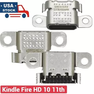 USB Charging Port Dock Replace For Amazon Kindle Fire HD 10 11th Gen 2021 T76N2B - Picture 1 of 6
