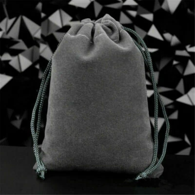 25pcs Velvet Drawstring Pouch Xmas Jewelry Baggie Ring Gift Bags Wedding Favors - Image 1 of 4