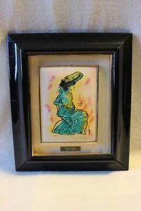 PICASSO LIMITED EDITION, Framed Porcelain PRINT OF '' WOMEN IN GREEN'' - Picture 1 of 4
