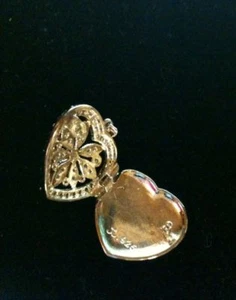 Colgante medallón Judith Jack en forma de corazón .925 SS - Imagen 1 de 3