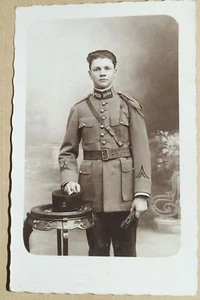 CARTE PHOTO SOLDAT 23ème R.I. cigarette - Picture 1 of 1
