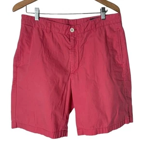 Vineyard Vines Club Shorts Men Size 34 Cotton Flat Front Preppy Golf - Picture 1 of 13