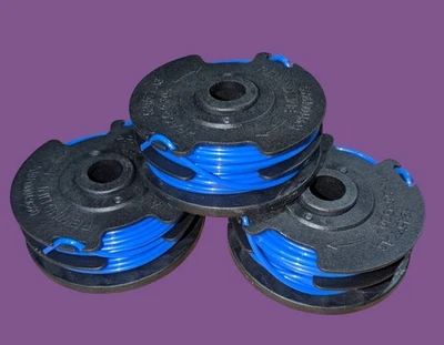 Homelite Dual .065 String Trimmer Spool Line Replacement 3 pack AC41RL3B - Image 1 of 4