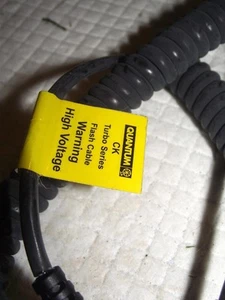 CABLE TURBO QUANTUM CK PARA FLASHES SPEEDLIGHT NIKON SB-11, SB24, SB25, SB-26 - Imagen 1 de 2