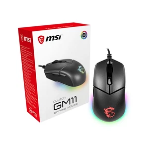 MSI CLUTCH GM11 RGB Optical Gaming Mouse '5000 DPI Optical Sensor 6 Programmable - Picture 1 of 1