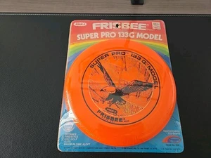 Vintage Wham-O Frisbee Super-Pro 133G Orange *FACTORY SEALED* - Bild 1 von 9