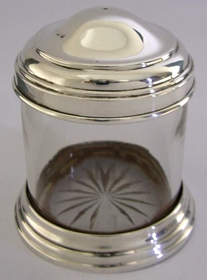 RARO 1905 CAIXA DE CORDAS DE PRATA ESTERLINA BORDADO EDUARDIANO ou ITEM DE MESA - Imagem 1 de 4