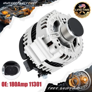 OEM Alternator 180Amp For 2006-2013 BMW 128i 328i xDrive 528i X3 X5 330xi 3.0L. - Picture 1 of 10