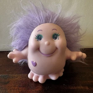 Vintage Snugglebumms 1984 Playskool Toy Fondly: Pink Purple Hair Squeaker Works! - Bild 1 von 12
