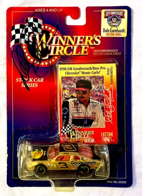 Dale Earnhardt NASCAR 1998 1:64 литая модель No3 Bass Pro Shops с автографом - Изображение 1 из 4