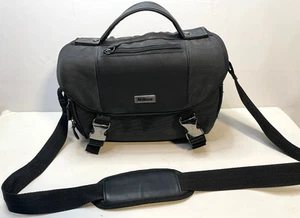 Nikon Camera SLR shoulder bag pockets 12" x 6" x 8" black 17001 - Picture 1 of 17