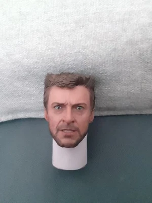 Hot Toys MMS754 1/6 wolverine head sculpt ONLY  NEW - Image 1 of 2