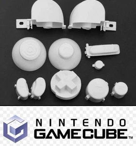 Nintendo GameCube Controller Joysticks & Buttons Full Set Kit White USA SELLER - Picture 1 of 1