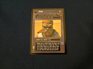 Star Wars CCG Jabba's Palace Barada - Picture 1 of 1