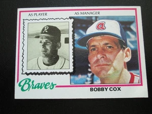 Bobby Cox 1978 Topps Baseballkarte # 93 EXMT - Bild 1 von 2