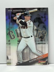 2015 Bowman's Best Refractors #30 Buster Posey - Picture 1 of 2
