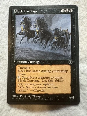 MTG - Black Carriage - Homelands - LP - Free Shipping! - Image 1 of 2