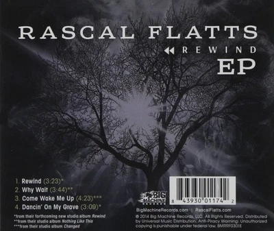 Rewind de Rascal Flatts [CD de audio] Foto 1 de 2