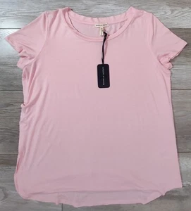 Camiseta Articles of Society Mujer Talla X-Pequeña Rosa Suave Elastizada Manga Corta Nueva con Etiquetas - Imagen 1 de 13