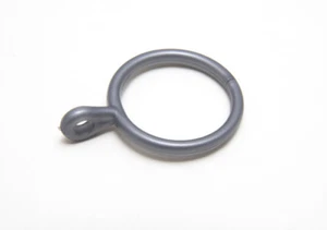 Curtain Rod Anneau Fixed Eye Grey 25mm Internal 33mm External Pack Of 24 - Bild 1 von 1