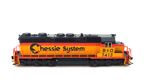 Chessie System B & O Diesel Locomotive 7413 Atlas  N Scale Item # 49412