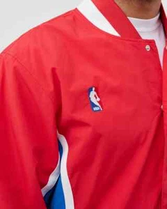 Mitchell & Ness Los ANGELES CLIPPERS 1995-96 Authentic Warm Up RED Jacket - Picture 1 of 26
