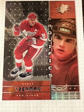 2000-01 Upper Deck SPx Prolifics Insert #P4 Steve Yzerman Detroit Red Wings NrMt