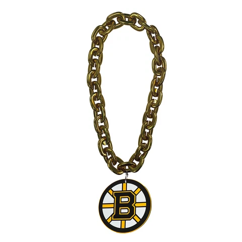Boston Bruins NHL Fan Chain 3D Foam Necklace 2 Colors! Cover