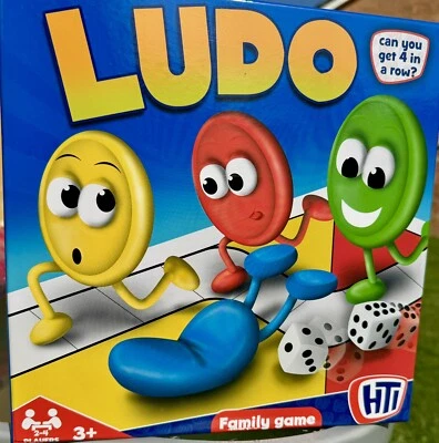 HTI Ludo Traditional Family Board Game Set - Image 1 of 2