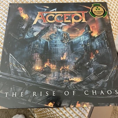 Accept The Ride Of Chaos Limited Green/Gold Vinil 2017 Foto 1 de 4