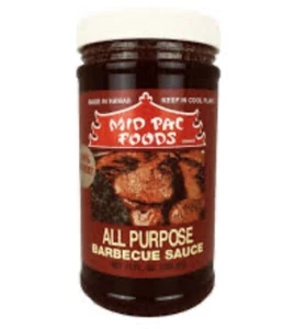 Mid Pac Foods All Purpose Bbq Barbecue Sauce 12 Oz. (Pack Of 2) - Picture 1 of 1