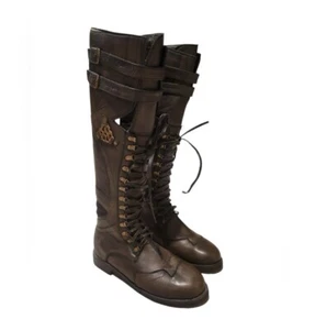 Verillas Rampart kniehohe handgefertigte Herren Stiefel Größe 11 braun Rindsleder - Bild 1 von 8