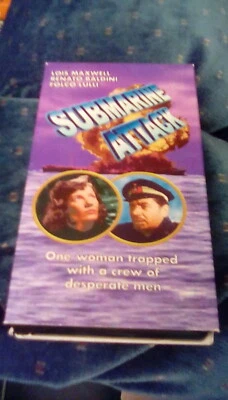 Submarine Attack RARE Thor Films (1954) VHS WWII epic action war Italian U-boat - Image 1 of 2