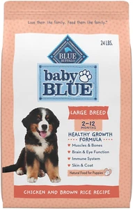 Blue Buffalo Baby BLUE Natural Large Breed Puppy Dry Dog Food, Healthy Growth Fo - Picture 1 of 11