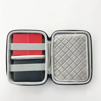 Carrying Case Storage Box For 2PCS WD My Passport Portable Storage 2.5 inch SSD - Image 1 of 4