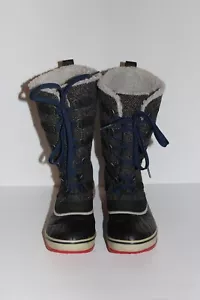 Sorel Tivoli High Fleece Lined Waterproof Boots Gray Women's Size 6.5 - Picture 1 of 16