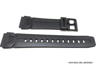 REPLACEMENT VINTAGE ORIGINAL WATCH BAND CASIO DB-34H-1VH. QW. 1600. AÑO 1999