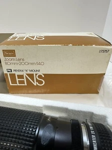 Sears Zoom Lens 80mm-200mm f:40 Pentax “K” Mount Lens 373757 - Picture 1 of 11