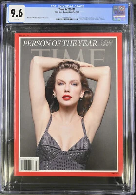 Time Magazine 2023 Person of the Year: Taylor Swift CGC 9.6 - Dress Variant - Image 1 of 3