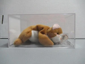Ty Beanie Babies Nip White Face & Belly Swing 3rd Tush 1st Authenticated - Picture 1 of 3