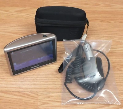 TomTom OneXL (N14644) Black & Silver Portable GPS Monitor 4.5" Screen **READ**  - Image 1 of 4