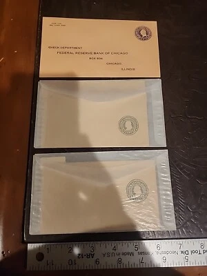 POSTAL STATIONERY WRAPPER: Scott #W427 (Qty=2) And U460 On Buff Wrap (Qty=1) - Image 1 of 4