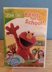 Sesame Street Elmo READY FOR SCHOOL DVD Brand New FACTORY SEALED w Abbys 1st Day - Picture 1 of 2