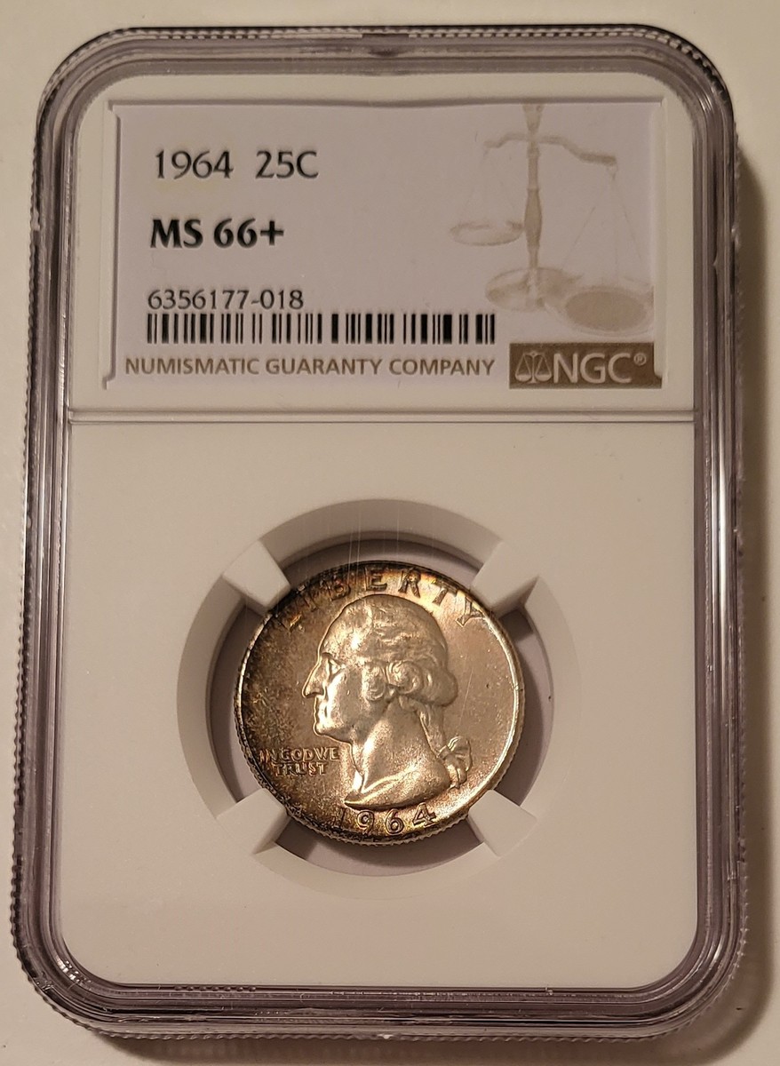 準最高鑑定 1964年 マルタ騎士団 MS66 CAMEO 1S 銀貨 激レア