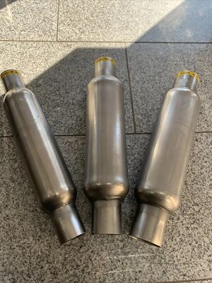  Düsenbeschleuniger - Durchgangsdämpfer 50mm* 55mm* 60mm* 63,5mm* Edelstahl - Bild 1 von 4