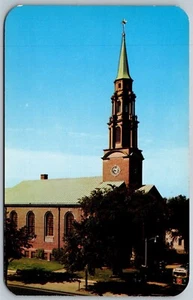 Vintage Bridgeport Connecticut CT United Congregational Church 1960er Ansicht Postkarte - Bild 1 von 2